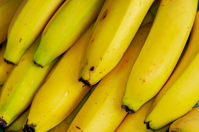 Información nutricional del plátano